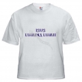 Tricouri albe inscriptionate Isus lumina lumii